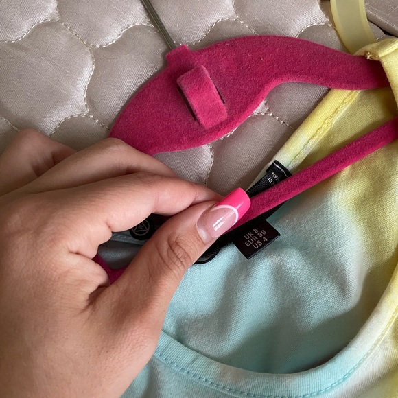 Misguided Tye Dye Scrunch Bodysuit - Picture 4 of 5